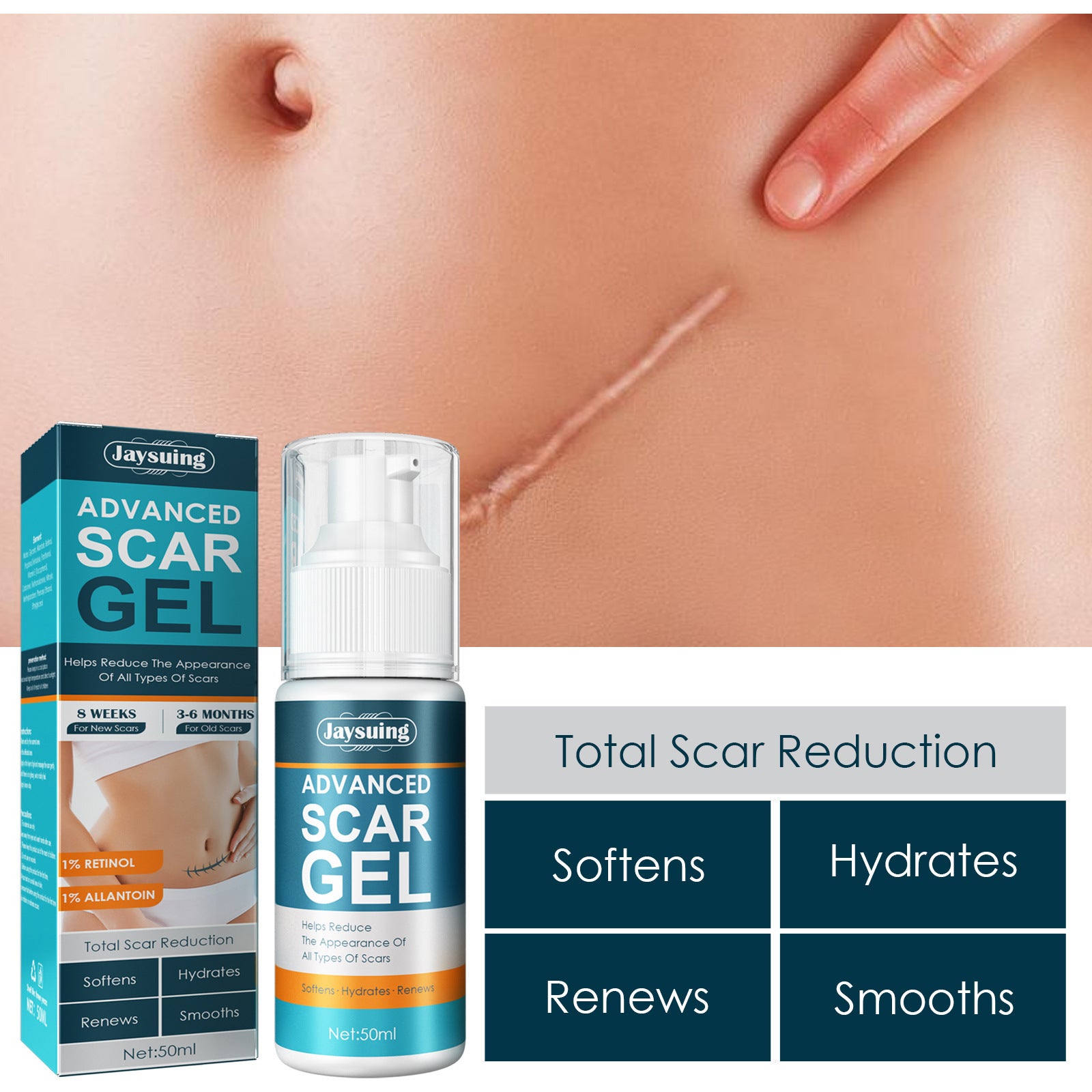 ELIMINADOR  DE CICATRICES ADVANCE SCAR GEL