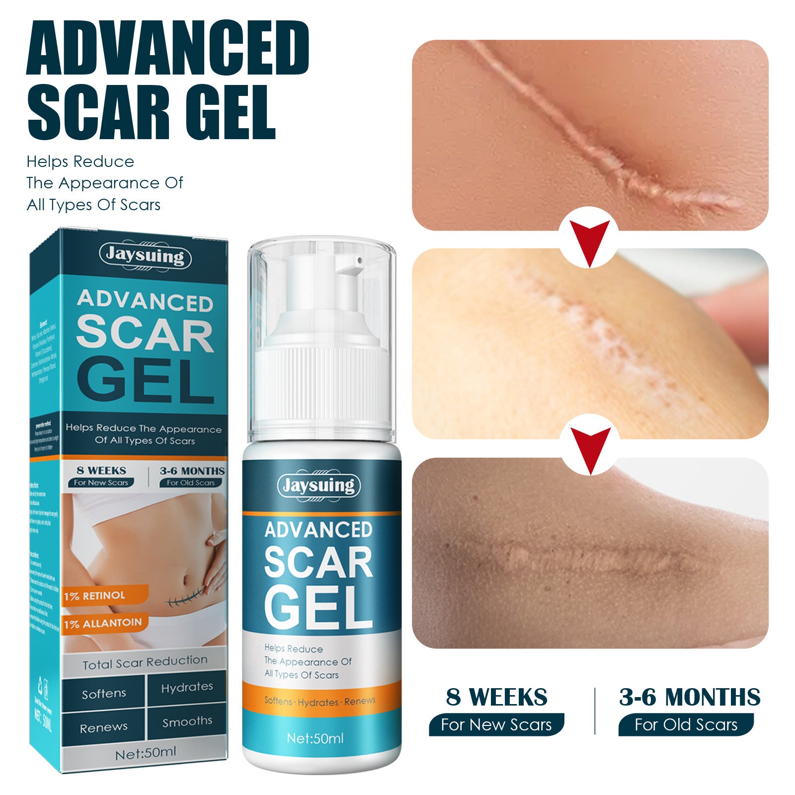 ELIMINADOR  DE CICATRICES ADVANCE SCAR GEL