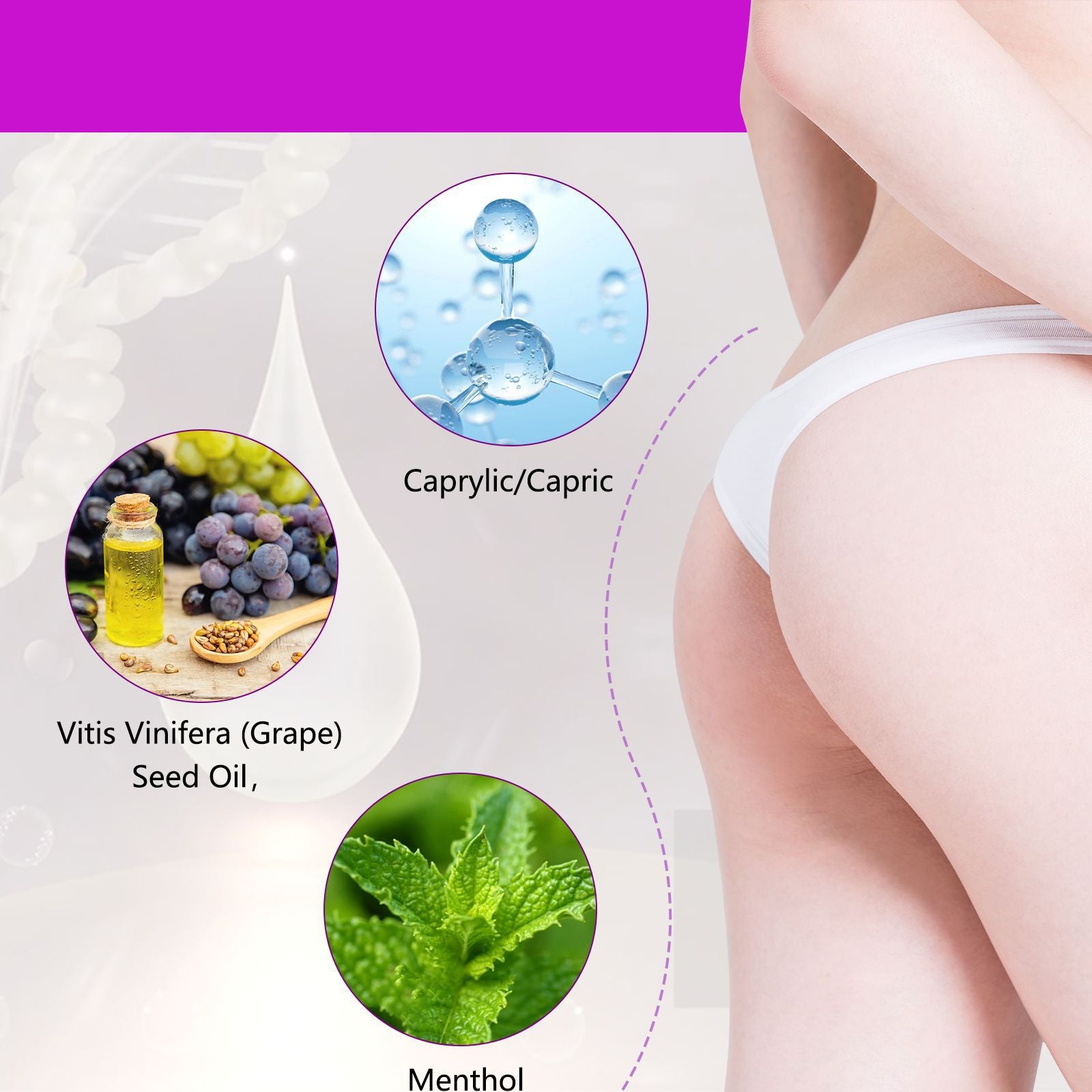 ACEITE ESENCIAL REAFIRMANTE DE GLÚTEOS  SEFUDUN HIP UP