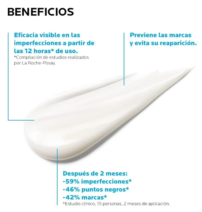 Crema effaclar duo m+ y anti acné la roche posay