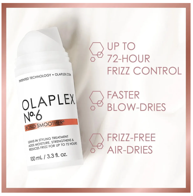 Crema Para Peinar Olaplex Nº6 Bond Smoother Reparación. Crema Para Peinar 100ml