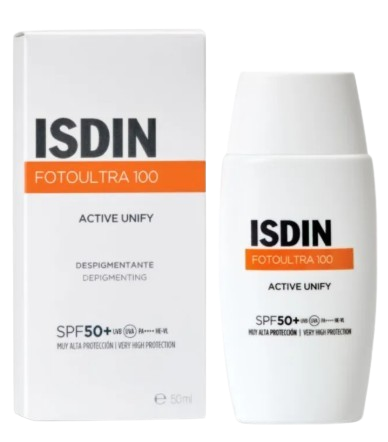 ISDIN FOTOULTRA 100 ACTIVE UNIFY SPF 50+, 50 ML